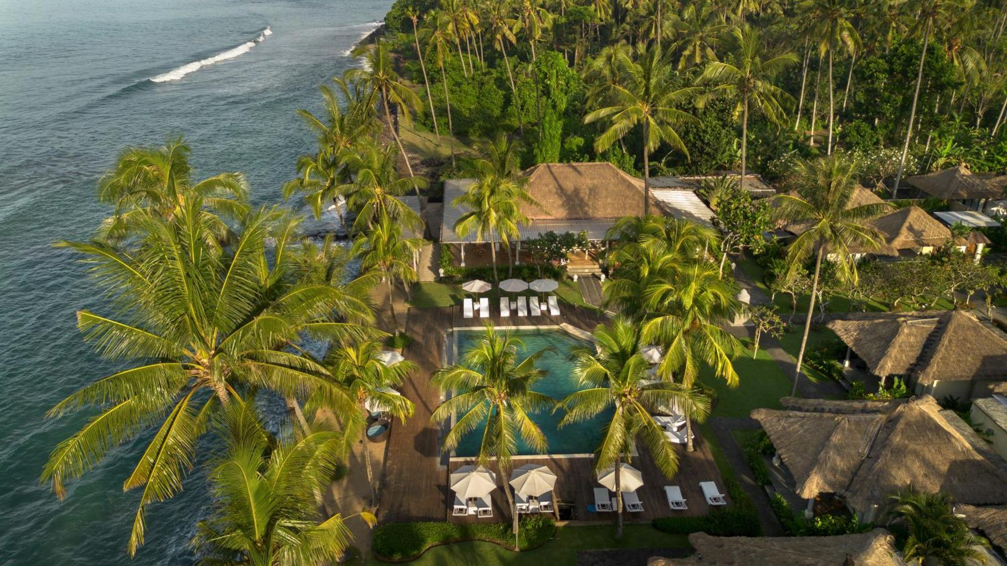 Nirwana Beach & Resort Candidasa Exterior foto